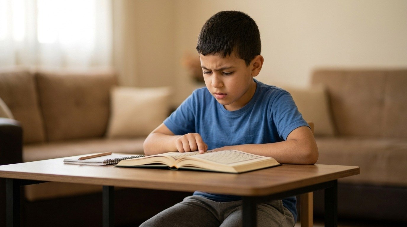 Ahmed, Raised With Some Arabic but No Reading Skills