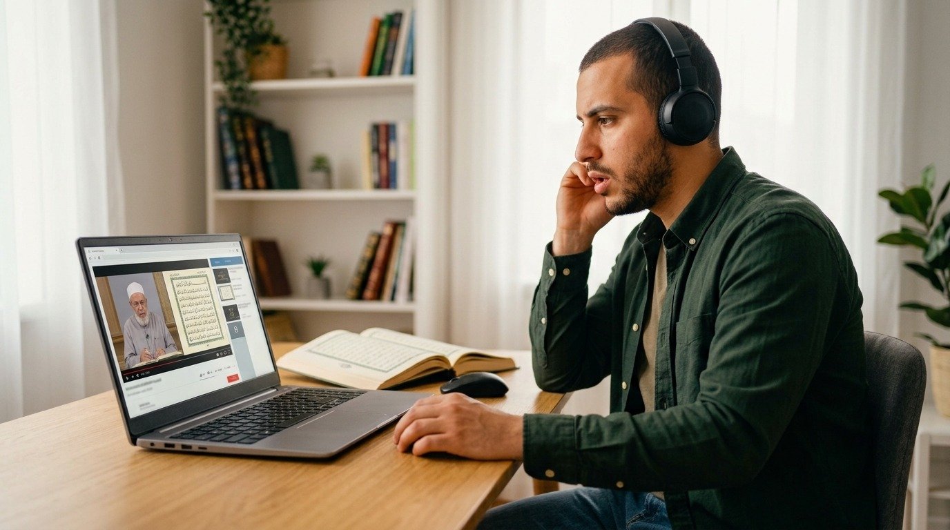 Signs a Student Is Actually Learning Tajweed Correctly Online
