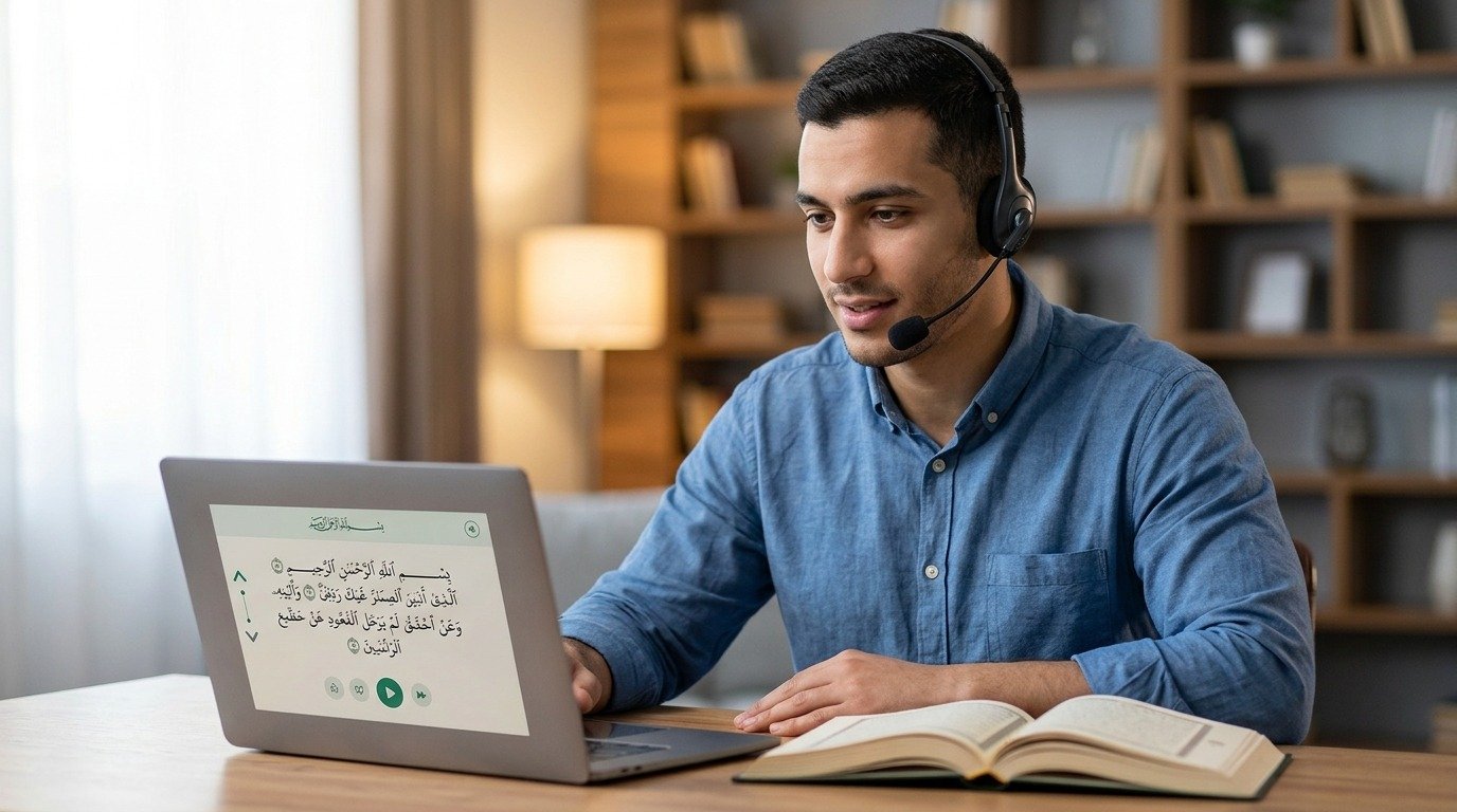 how a teacher factors into timing decisions for Quran practice